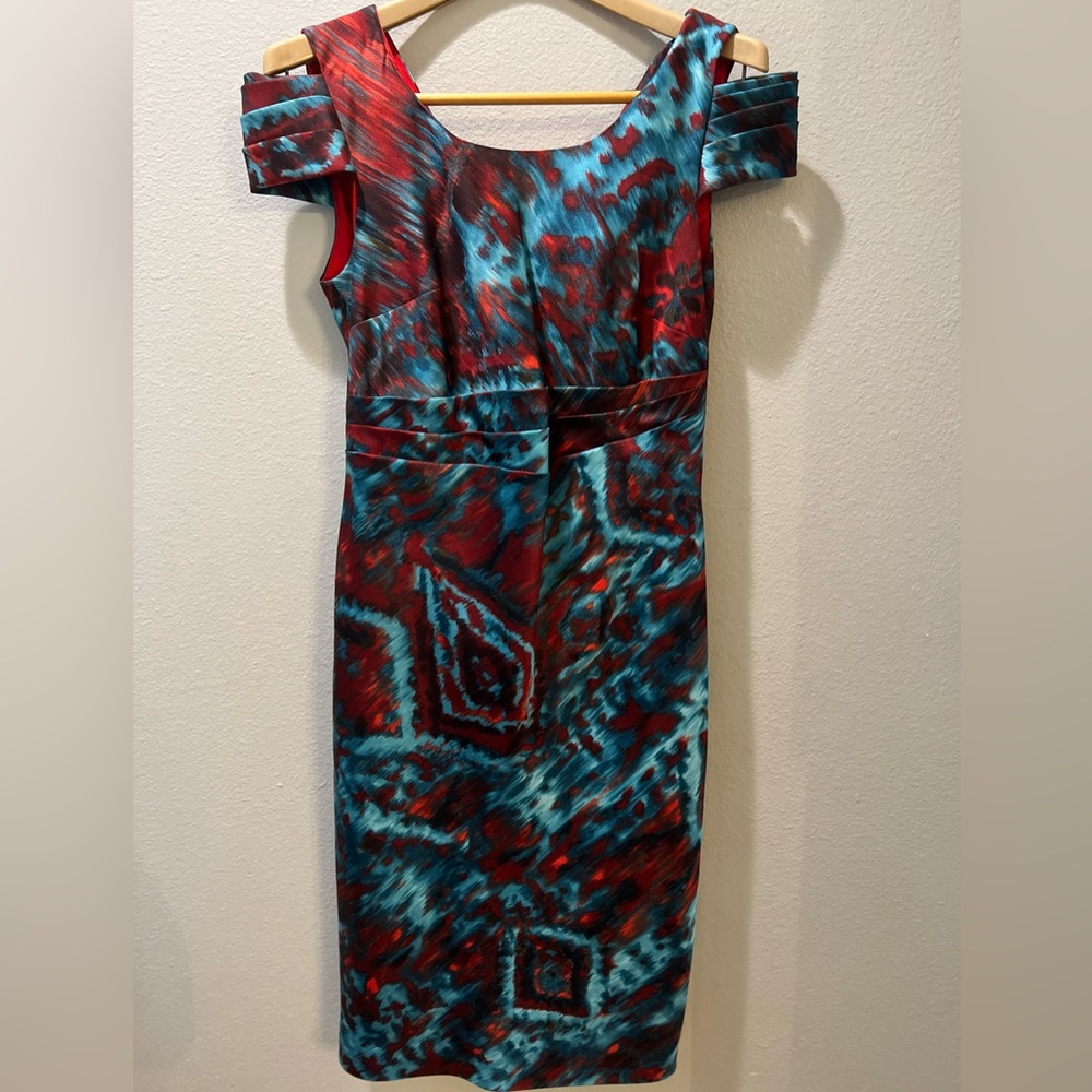 Fleur Isabelle Dress with scarf.